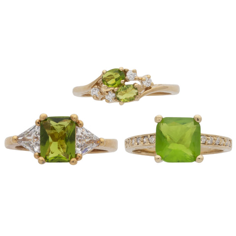 August Birthstone Rings