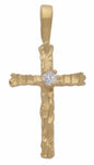 Birthstone Cross Pendant