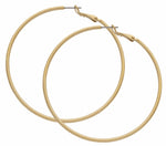 Hoops Thin Earrings