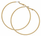 Hoops Thin Earrings