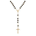 Rosary with Black Beads