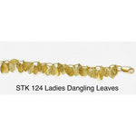 Ladies Dangling Leaves Bracelet