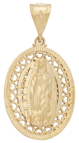 Mary Oval Pendant - Extra Large