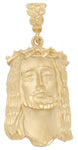 Jesus Face Pendant - Extra Large